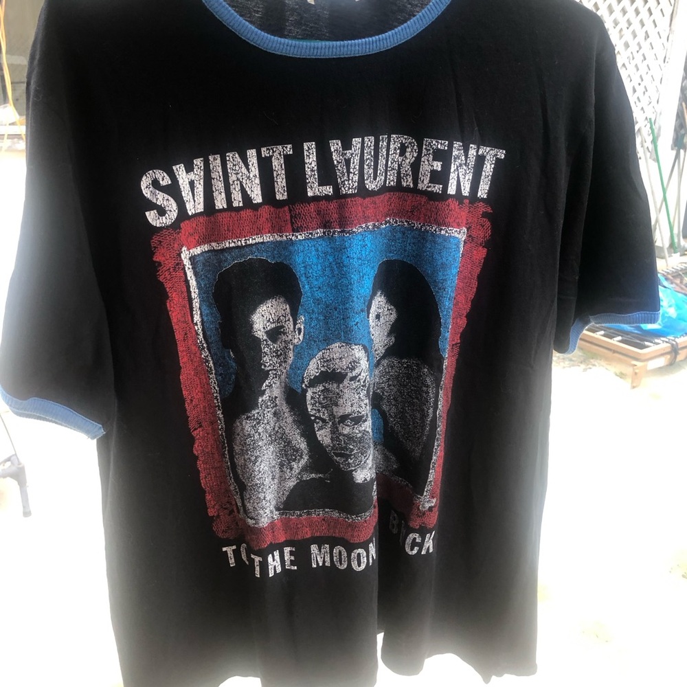 To The Moon And Back Saint Laurent shirt
